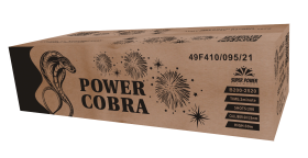 Gotowy pokaz fajerwerków POWER COBRA 200 strzałów