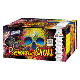 Pokaz Weselny PSYCHODELIC SKULL 73 strzały kaliber 25mm 