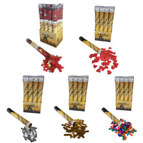 Konfetti Pneumatyczne 5szt. - CONFETTI POPPER różne rodzaje