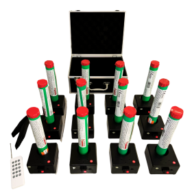 NA WYNAJEM Bezprzewodowy system do odpalania fajerwerków 12 kanałowy z wkładami na GENDER REVEAL - DZIEWCZYNKA!