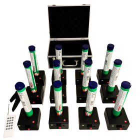 NA WYNAJEM Bezprzewodowy system do odpalania fajerwerków 12 kanałowy z wkładami na GENDER REVEAL - CHŁOPIEC!