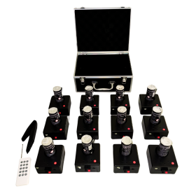 NA WYNAJEM Bezprzewodowy system do odpalania fajerwerków 12 kanałowy z wkładami na WESELE - SREBRNE ISKRY!