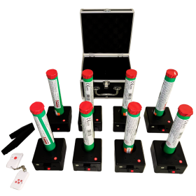 NA WYNAJEM Bezprzewodowy system do odpalania fajerwerków 8 kanałowy z wkładami na GENDER REVEAL - DZIEWCZYNKA!