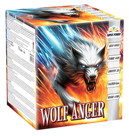 Wyrzutnia WOLF ANGER 25 strzałów kaliber 50 mm