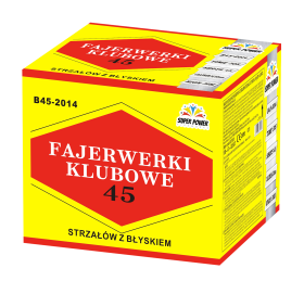 Wyrzutnia FAJERWERKI KLUBOWE 45 strzałów kaliber 20mm