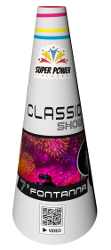Fontanna Iskier Wulkan Sceniczny Classic Show Super Power 3m 40 sekund
