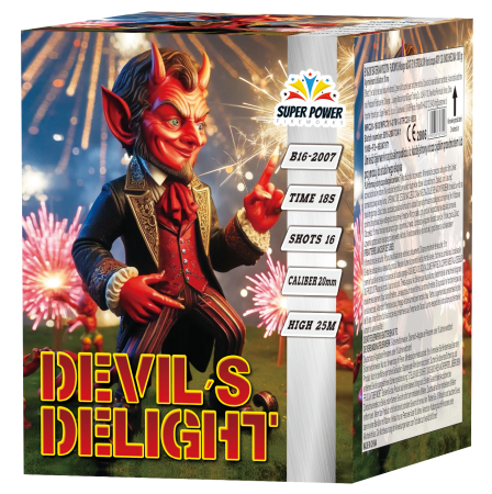 Wyrzutnia fajerwerków 16 Super Power B16-2007 Devil's Delight.png