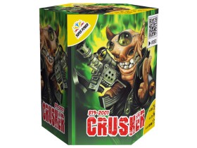 Wyrzutnia Fajerwerków na Sylwestra CRUSHER 19 strzałów kaliber 18 mm