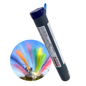 Mina dymna SM30 kolorowe wystrzały - niebieski