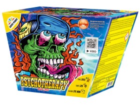 Wyrzutnia kątowa PSYCHOTHERAPY 25 strzałów kaliber 25 mm