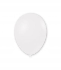 Białe włoskie balony 26cm - 100 sztuk girlanda wesele