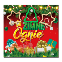 Zimne ognie - świąteczne kształty 3 szt.
