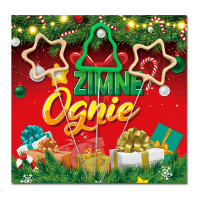 Zimne ognie - świąteczne kształty 3 szt.