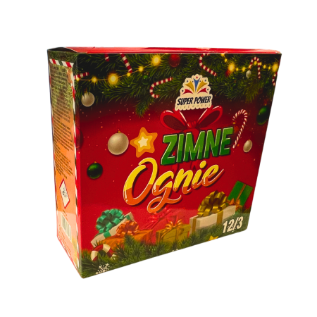 Zimne ognie - świąteczne kształty Choinki i gwiazdki Pirosklep