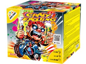 Wyrzutnia CRAZY EXCITING 49 strzałów kaliber 30 mm