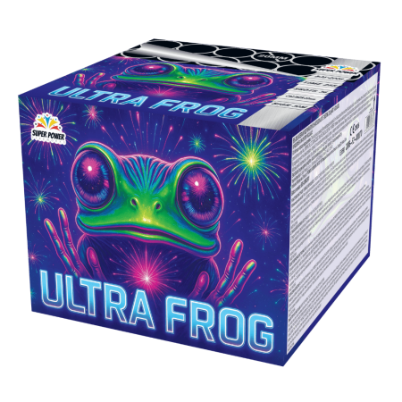 Wyrzutnia fajerwerków ULTRA FROG 36 strzałów kaliber 20mm pirosklep