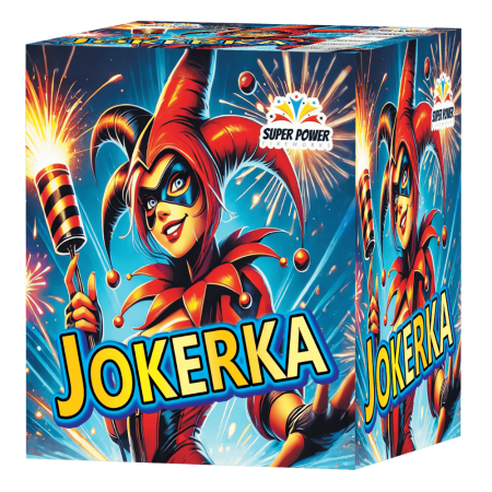 Wyrzutnia fajerwerków JOKERKA 25 strzałów kaliber 25mm pirosklep