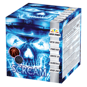 Wyrzutnia z fontanną SCREAM 36 strzałów kaliber 30mm