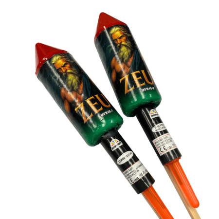 Mega Zestaw rakiet ZEUS 12 szt  48 mm pirosklep