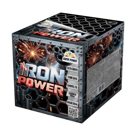 Wyrzutnia IRON POWER 25 strzałów kaliber 38mm Pirosklep