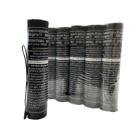 Zewnętrzna fontanna iskier złoto przechodzące w srebro 3m 60s