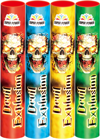 DEVIL EXPLOSION 50mm Single shot Pirosklep