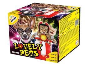 Wyrzutnia Fajerwerków Cicha Lovely Pets 36 strzałów 20mm Super Power