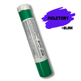 Mina dymna SB40  kolorowe wystrzały - fioletowy + BLINK
