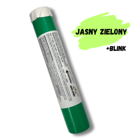 Mina dymna SB40  kolorowe wystrzały - jasny zielony + BLINK