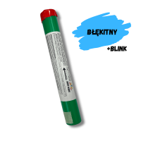 Mina dymna SB30  kolorowe wystrzały - błękitny + BLINK