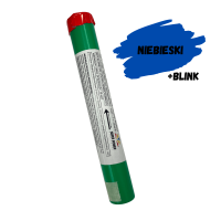 Mina dymna SB30  kolorowe wystrzały - niebieski + BLINK