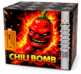 Wyrzutnia CHILI BOMB 38 strzałów max kaliber 25mm
