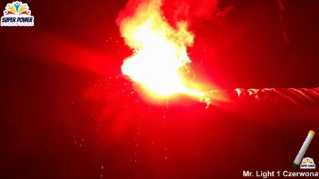 Czerwona raca MR Light 1