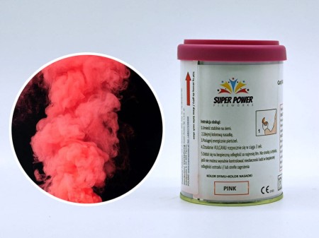 Dymy weselne różowe, vulcan włoski FDF