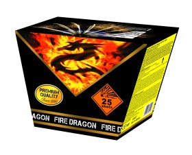 Wyrzutnia kontowa FIRE DRAGON 25 strzałów kaliber 25 mm